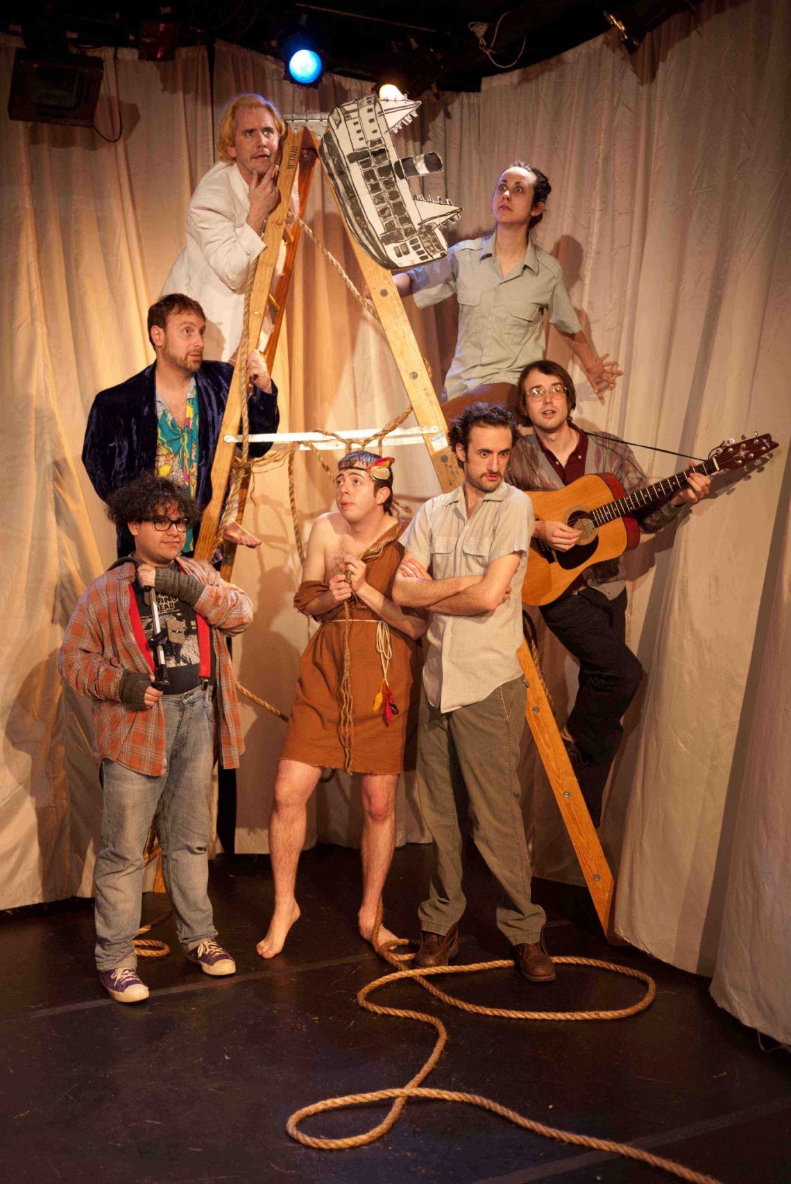 The Cast of the House of Fitzcarraldo