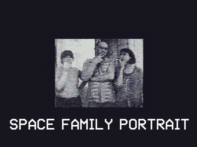 Space Family Portrait